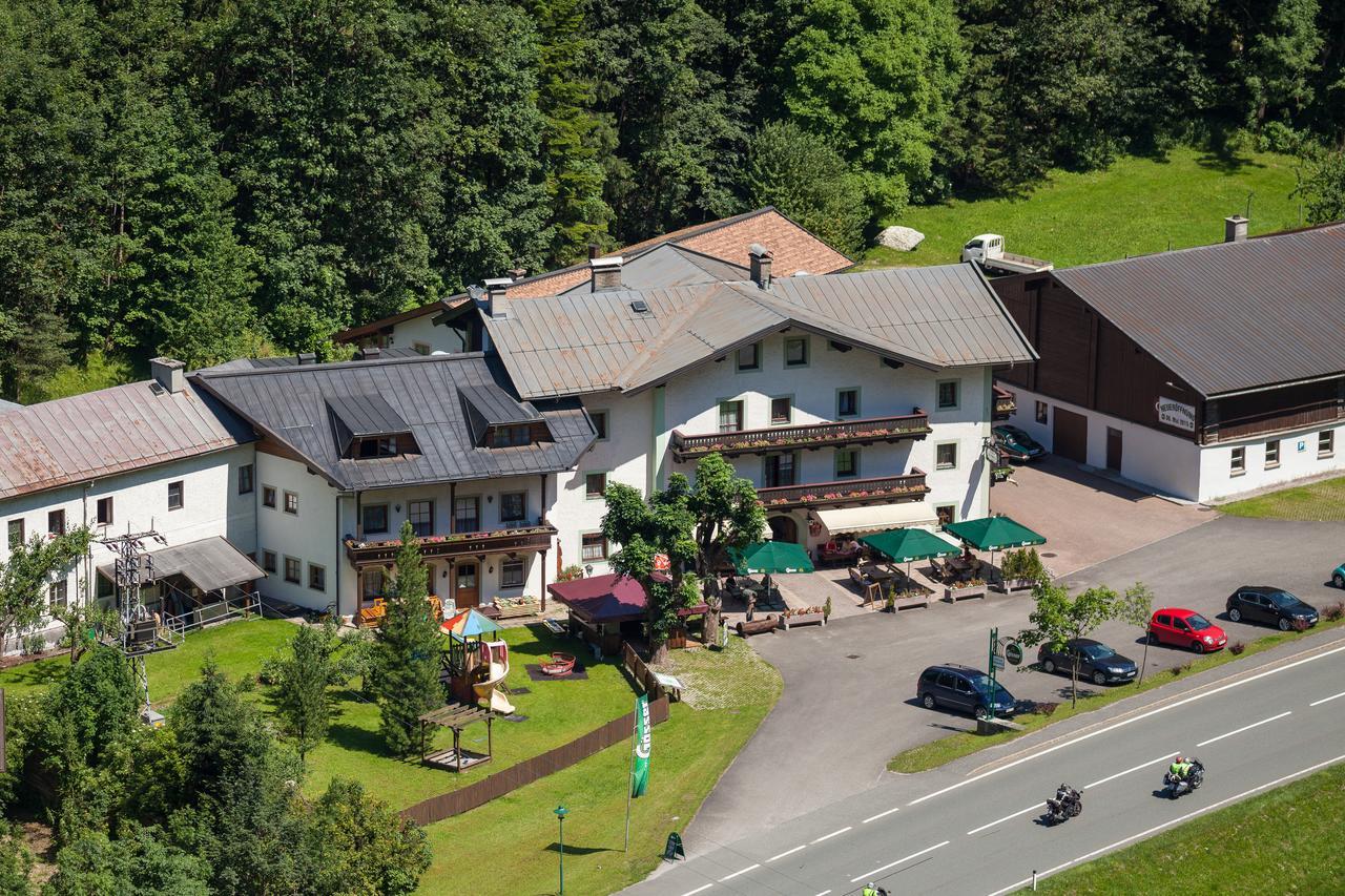 Gasthof-Pension Frohnwies Вайсбах-бай-Лофер Экстерьер фото